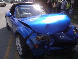 Nothelferkurs Rotkreuz auto crash